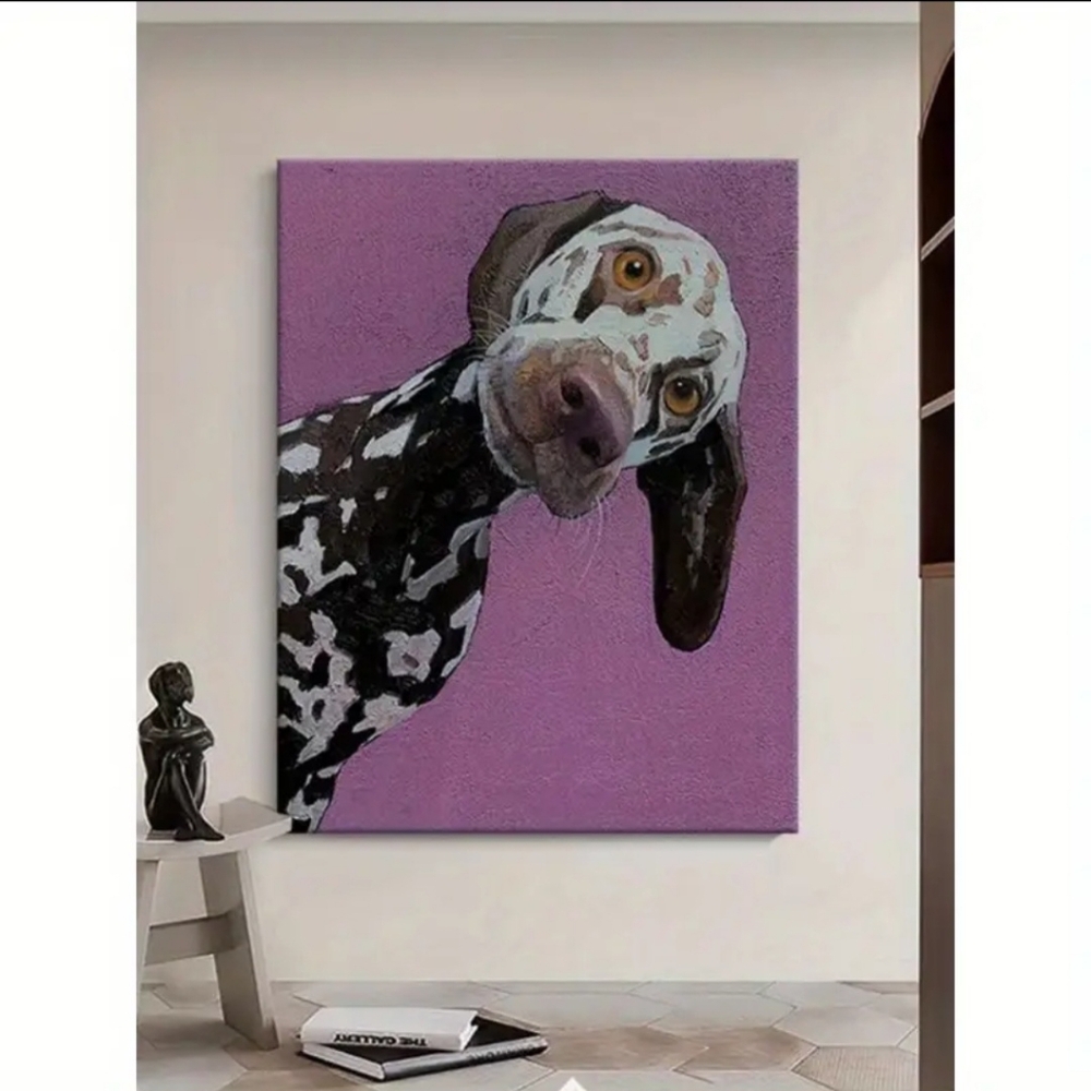 SPOTTED DOG MODERN CANVAS PRINT